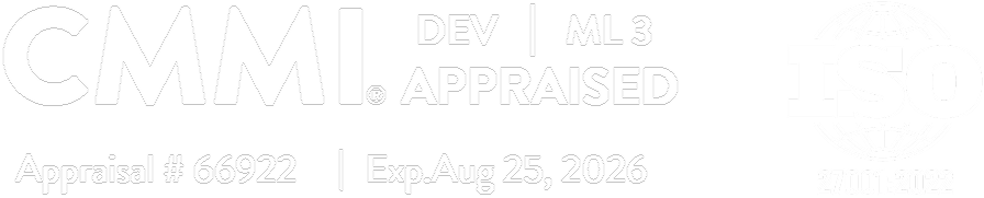 Stigasoft CMMI Development Maturity Level 3 (ML3) Appraised and ISO 27001:2022 Certified